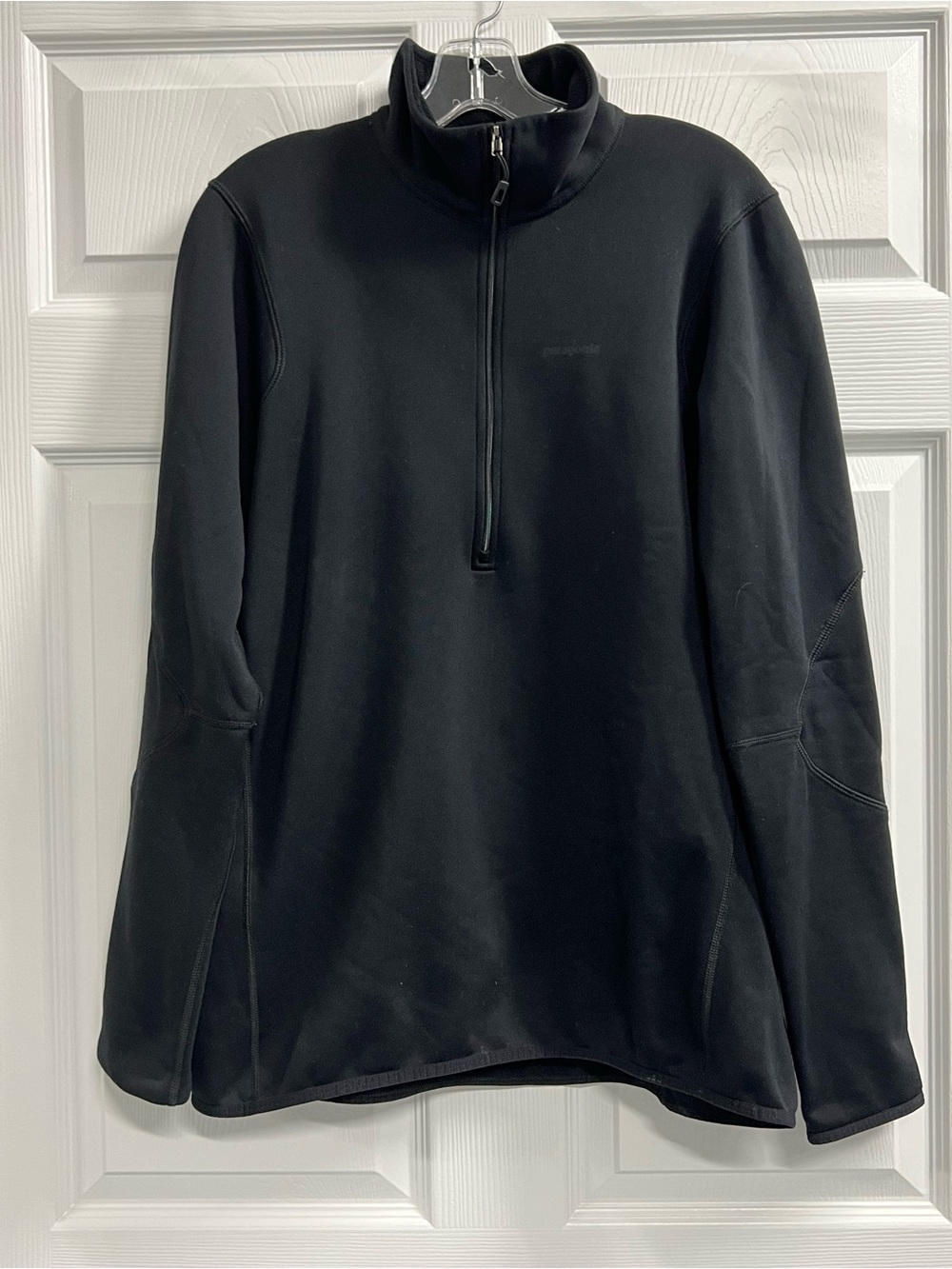 Patagonia Men’s Black Polartec Performance Pulllover - Size Large - VGUC